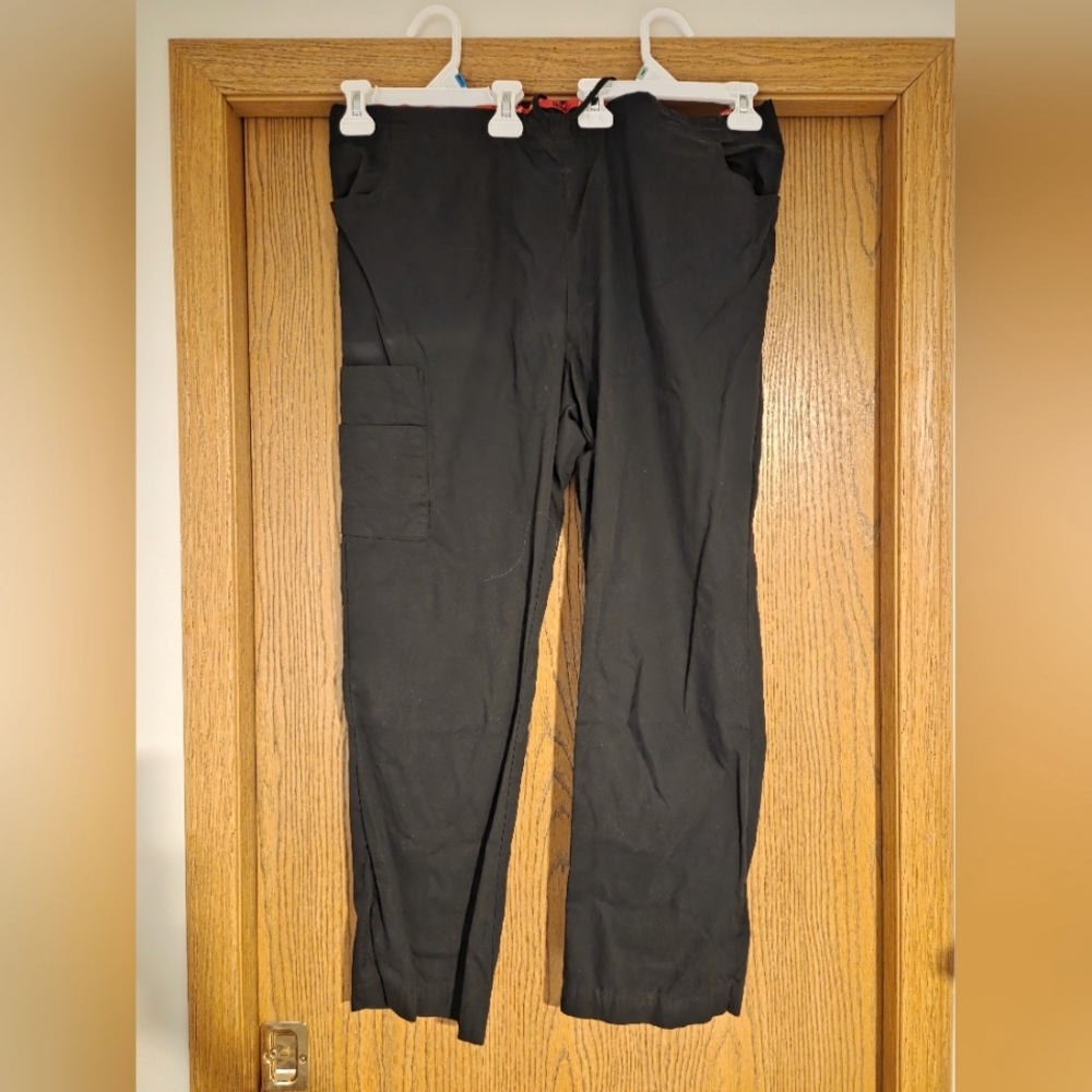 Dark Grey Scrub Pants